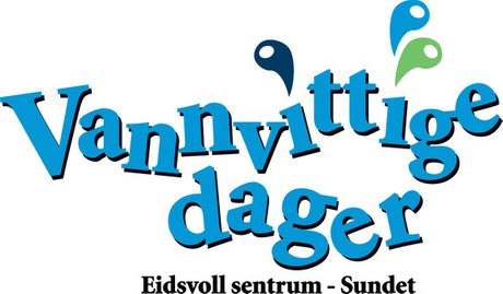 Logo for Vannvittige dager i Eidsvoll sentrum, Sundet.